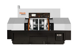 ヤマザキマザックが さらに生産性を向上させた対向2スピンドル2