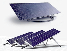 太陽光発電設備　 SunCarrier250（上）とSunCarrier22（下）　