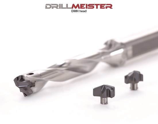 タンガロイ ヘッド交換式ドリル「DrillMeister」（ドリル・マイスター）に刃先強化型ヘッドDMHを追加！ ～穴加工における切れ刃の欠損