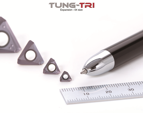 タンガロイ「Tung-Tri」に最大切込み3.5mm対応の04サイズを追加 | 製造現場ドットコム