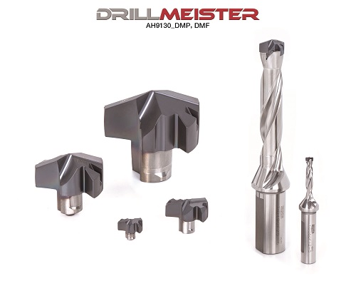 タンガロイ 「DrillMeister」の汎用ヘッド DM形φ10.0mm～25.9mm、 座繰り穴加工用ヘッド DMF形φ6.0mm～9.9mmに「AH9130」材種を追加 | 製造現場ドットコム